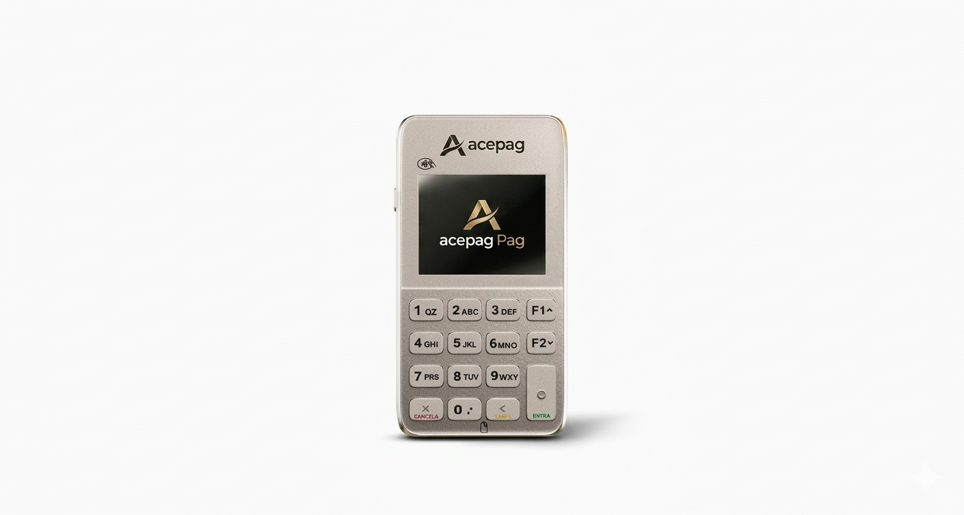 Maquininha ACEPAG Mini portátil